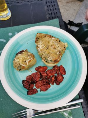 Stuffed fennel at Cibo in Aosta