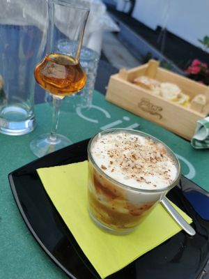 Tiramisu at Cibo in Aosta