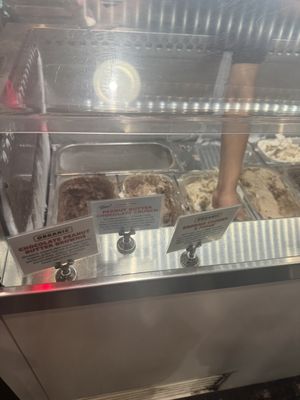 Ice creams on display   at McConnell's in Los Angeles