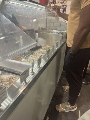 More ice creams (says dairy free on signs to indicate clearly)  at McConnell's in Los Angeles