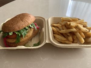 All vegan 🍀 at Veggie Grill by Next Level - Downtown in Seattle