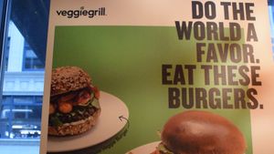 poster at Veggie Grill by Next Level - Downtown in Seattle