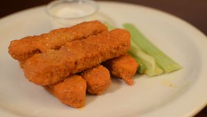 buffalo wings at Veggie Grill by Next Level - Downtown in Seattle