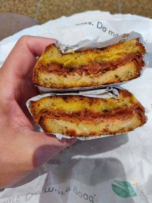 Ruben on rye at Veggie Grill by Next Level - Downtown in Seattle