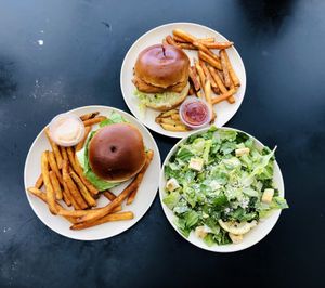 The spread at Veggie Grill by Next Level - Downtown in Seattle