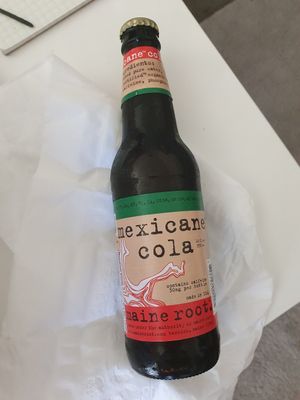 Organic cola at Veggie Grill by Next Level - Downtown in Seattle