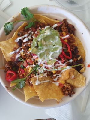 Nachos at Veggie Grill by Next Level - Downtown in Seattle