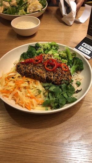 So yummy  #Veganuary at Veggie Grill by Next Level - Downtown in Seattle