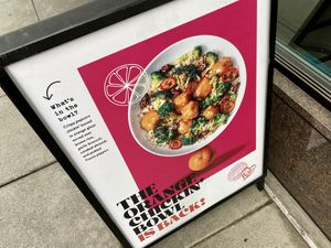 sign  at Veggie Grill by Next Level - Downtown in Seattle