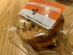 chocolate cookies  at Veggie Grill by Next Level - Downtown in Seattle
