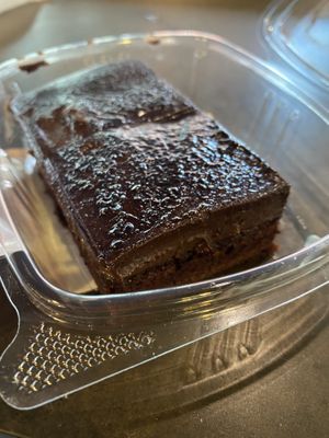 Chocolate cake  at Veggie Grill by Next Level - Downtown in Seattle