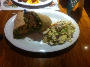 Another wrap, I can't remember what was except for that it was delicious. at Veggie Grill by Next Level - Downtown in Seattle