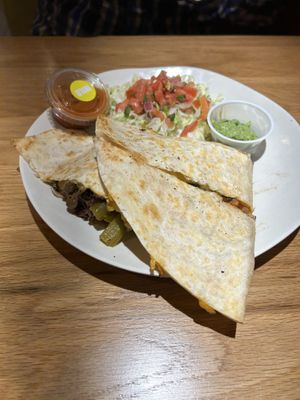 Steak Fajita Quesadilla   at Veggie Grill by Next Level - Downtown in Seattle
