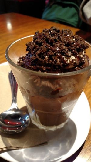 Chocolate Pudding Parfait at Veggie Grill by Next Level - Downtown in Seattle