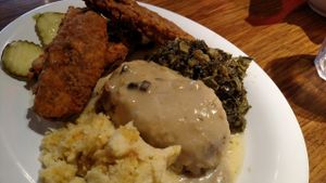 Spicy Fried Chicken at Veggie Grill by Next Level - Downtown in Seattle