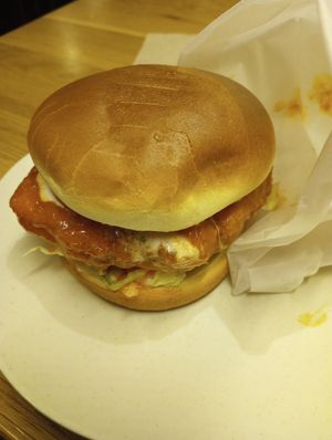 Vegan buffalo bomber sandwich #Veganuary at Veggie Grill by Next Level - Downtown in Seattle