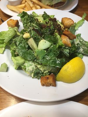 Caesar salad at Veggie Grill by Next Level - Downtown in Seattle