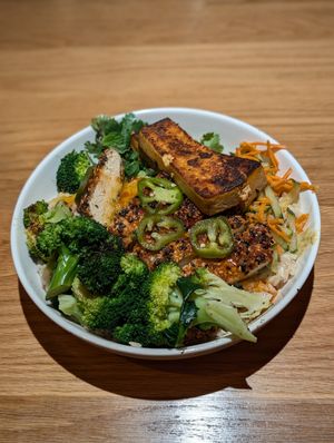 Far East Thai Bowl w/ Tofu at Veggie Grill by Next Level - Downtown in Seattle