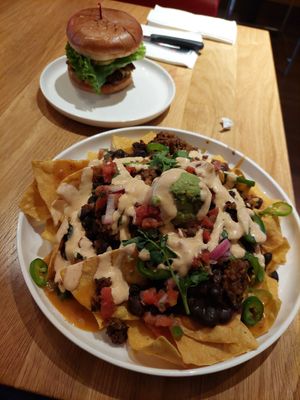 Southwestern nachos at Veggie Grill by Next Level - Downtown in Seattle
