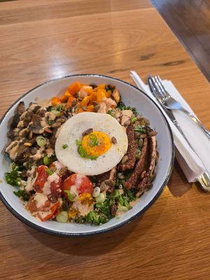 Buddha Brunch Bowl at Next Level Veggie Grill - Downtown in Seattle