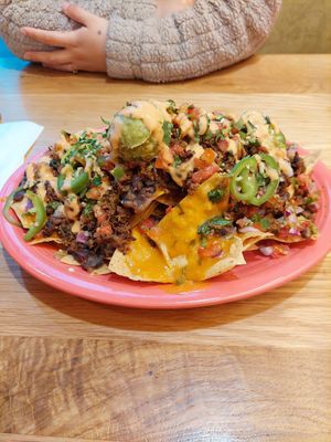 Southwest Nachos at Next Level Veggie Grill - Downtown in Seattle