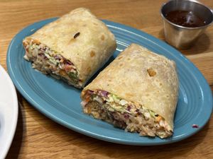 Baja burrito   at Next Level Veggie Grill - Downtown in Seattle