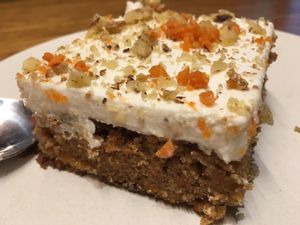 Carrot Cake at Veggie Grill by Next Level - Downtown in Seattle