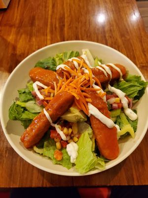 B-wing salad at Veggie Grill by Next Level - Downtown in Seattle