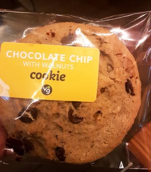 One of the best cookies I've ever had!! at Veggie Grill by Next Level - Downtown in Seattle