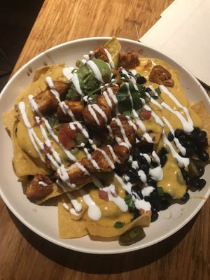 Nachos 🤤 at Veggie Grill by Next Level - Downtown in Seattle