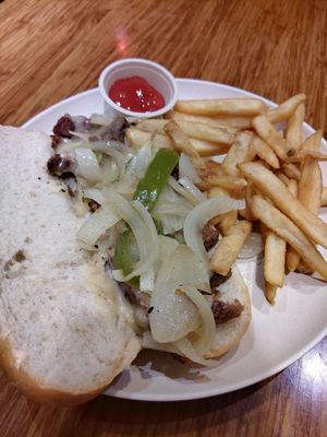 Cheesesteak! at Veggie Grill by Next Level - Downtown in Seattle