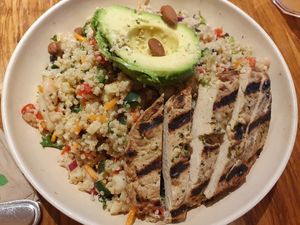 Quinoa salad at Veggie Grill by Next Level - Downtown in Seattle