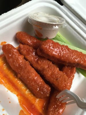 Buggy wings  at Veggie Grill by Next Level - Downtown in Seattle