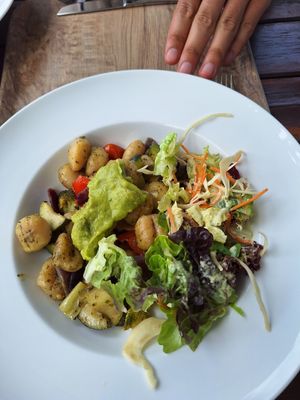 Gnocci at Offizierskasino in Koenigstein