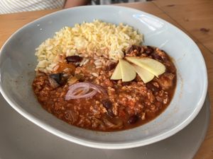 Chili com arroz  at Sopas & Co - Maybe closed in Batalha