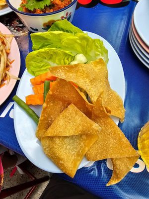 Wonton strips at muan in South West London