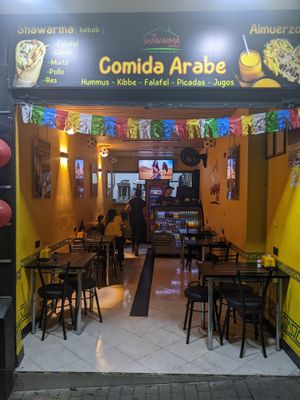Outside of Shawarma House at Shawarma House Comida Arabe in Envigado