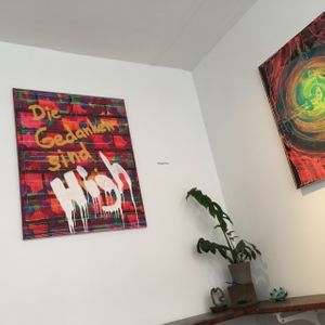 art at FreundSaft in Freiburg