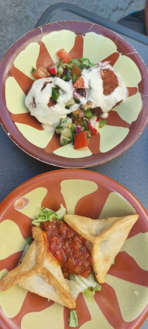 2 warme mezzes at Baalbeck in Amboise