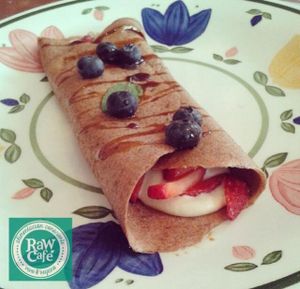 Pancake at Raw Cafe in Lima