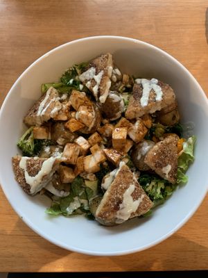 Bowl with Tempeh  at Raw Cafe in Lima