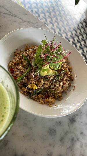 Chaufa at Raw Cafe in Lima