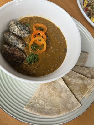 Dahl Masala  at Raw Cafe in Lima