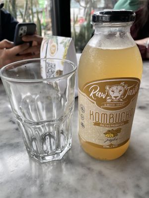 Kombucha  at Raw Cafe in Lima