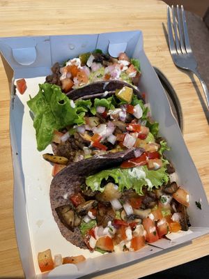 Mexi taco  at Raw Cafe in Lima