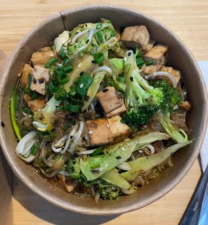 Fideos a la China  at Raw Cafe in Lima