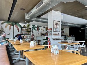 Inside  at Raw Cafe in Lima