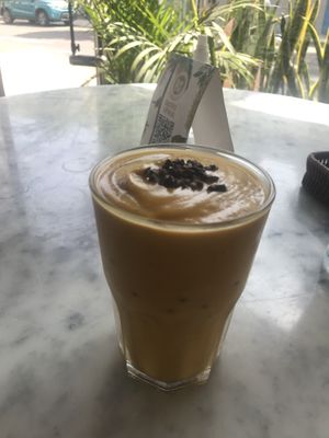 Lucuma Shake  at Raw Cafe in Lima