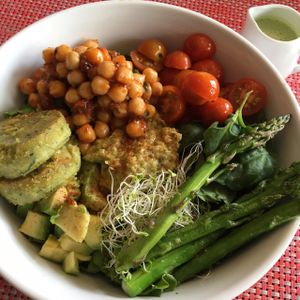 Buddha Bowl at Raw Cafe in Lima