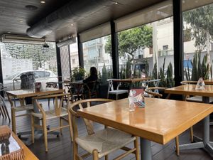 Inside  at Raw Cafe in Lima